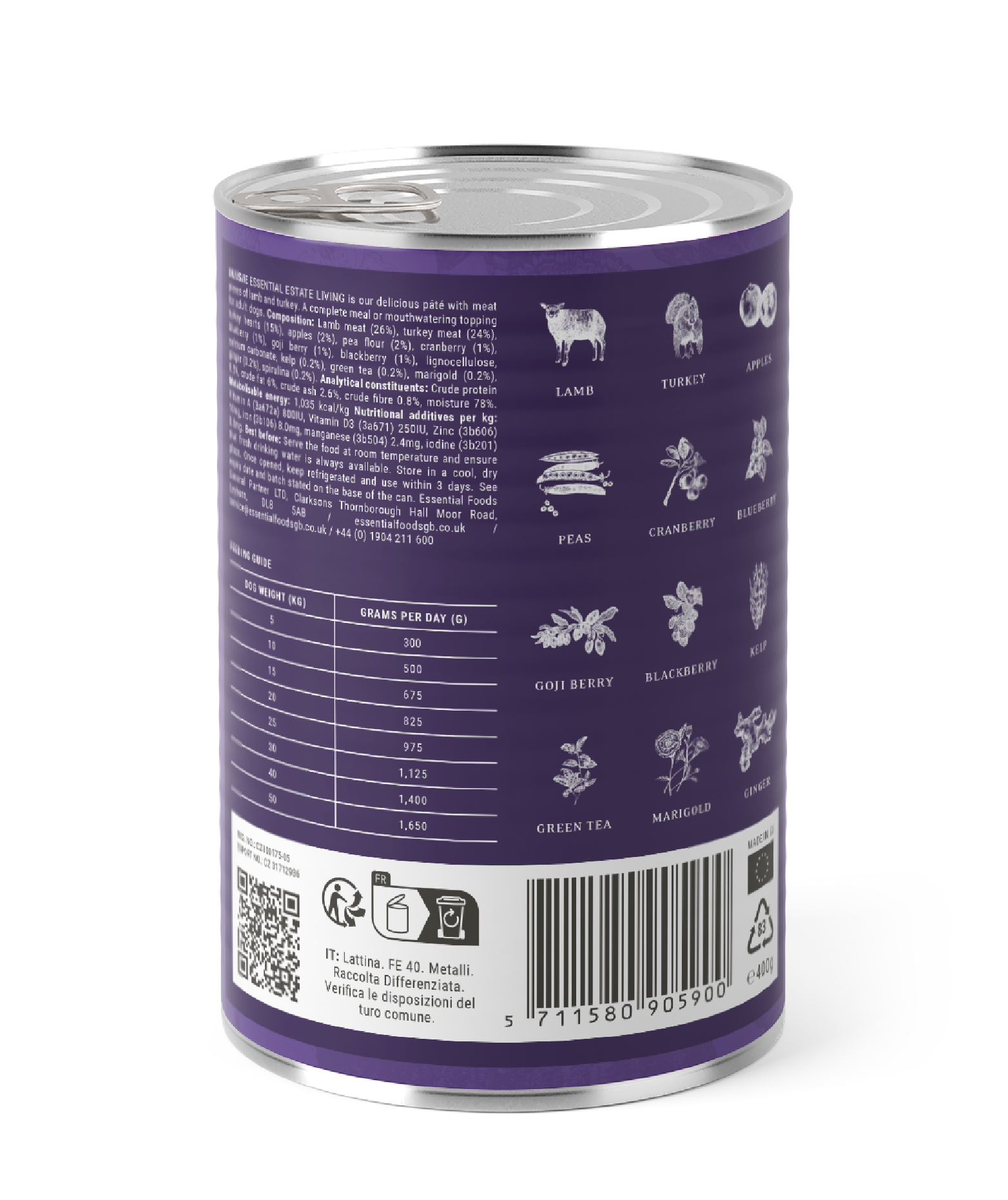 Essential Estate Living Pastete - Nassnahrung für erwachsene Hunde in Premiumqualität