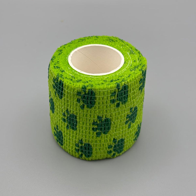 Elastische Vet Wrap – Selbsthaftende Bandage für Tiere aus Naturlatex