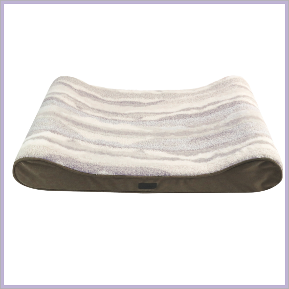 Relaxmatte für Hunde, orthopädisches Hundebett, waschbarer Bezug, ergonomisch