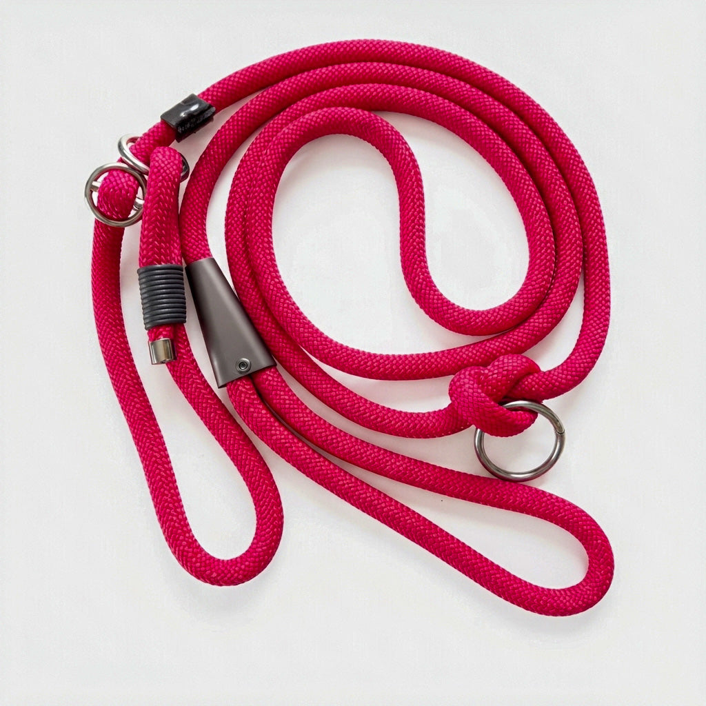 Retrieverleine Wildacker, Zugstopp, mit Handschlaufe, getakelt