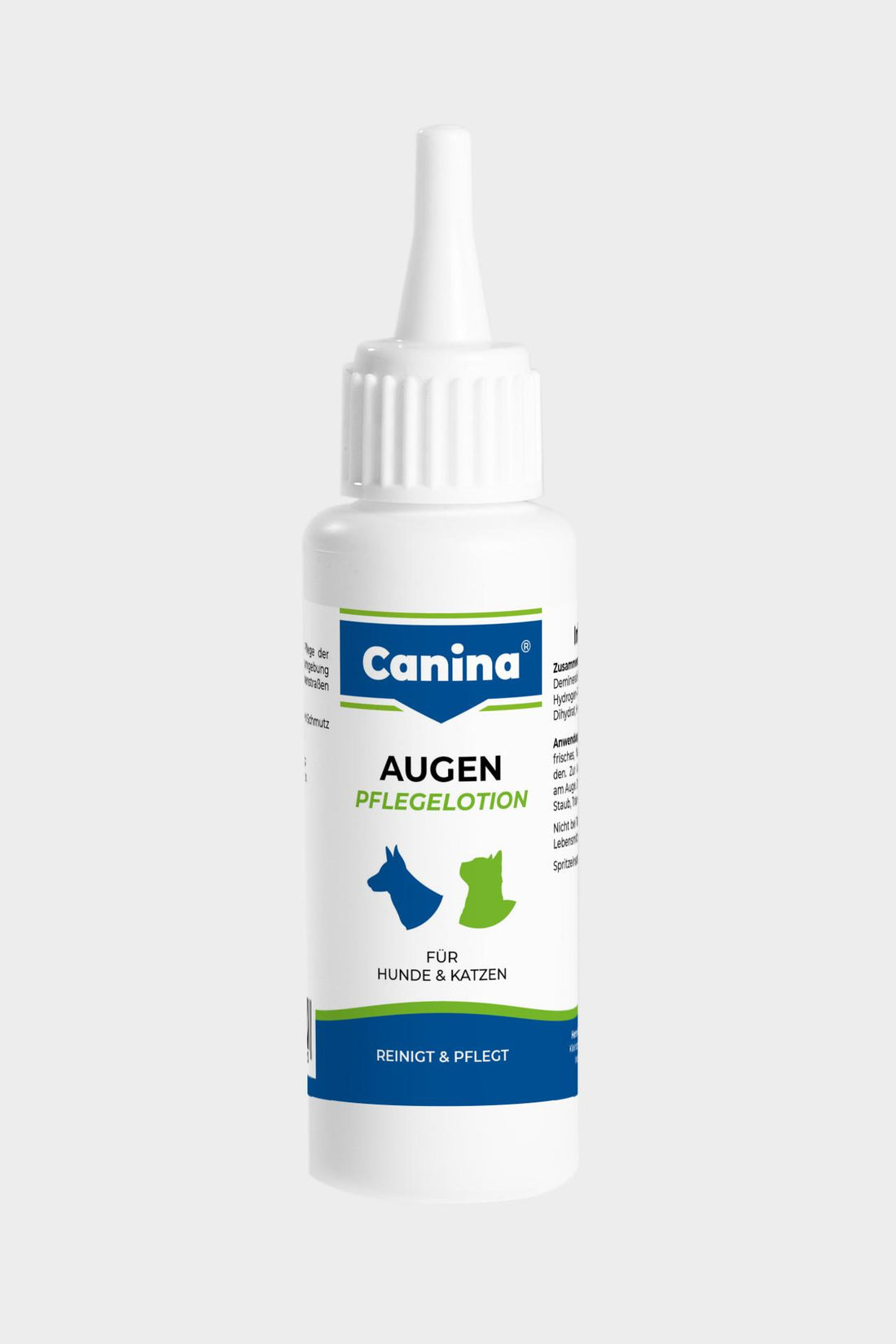 Canina Augenpflege-Lotion zur Reinigung und Pflege der Augen für Hunde und Katzen