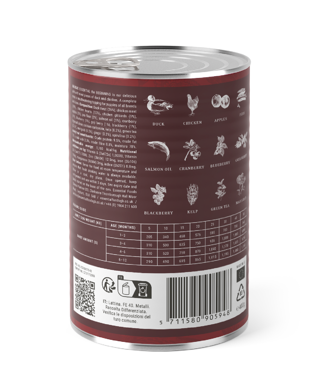 Essential The Beginning Pastete - Nassnahrung für Welpen in Premiumqualität