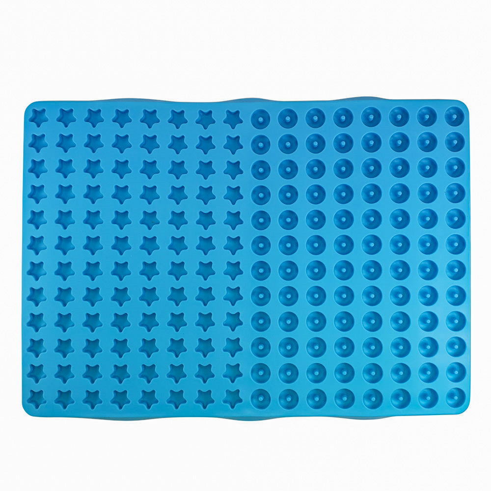XMAS Silikon-Backmatte für Hundekekse - 192 kleine Leckerlis auf einmal