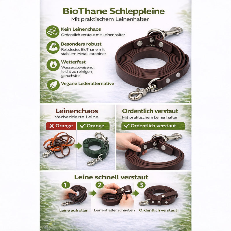 Leinenhalter aus BioThane® - multifunktional