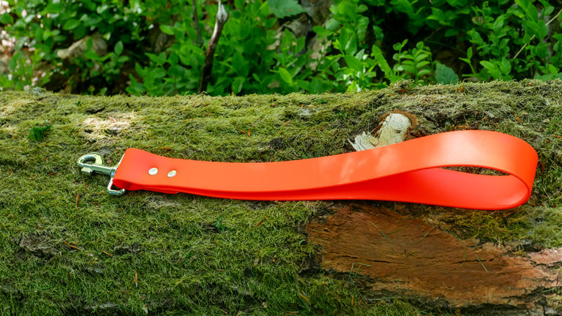 Kurzleine aus Biothane® – 4 cm breit für starke Hunde