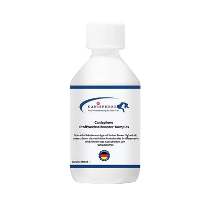 Canisphere Stoffwechselbooster – Ergänzungsfuttermittel zur Unterstützung des Stoffwechsels und der Energieversorgung bei Hunden