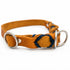 Fettlederhalsband, Hundehalsband, Paracord, Edelstahl, Zugstopp, Hundesicherheit, Hundetraining
