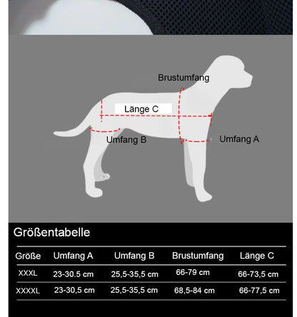 Hunderucksack für mobil eingeschränkte, große Hunde