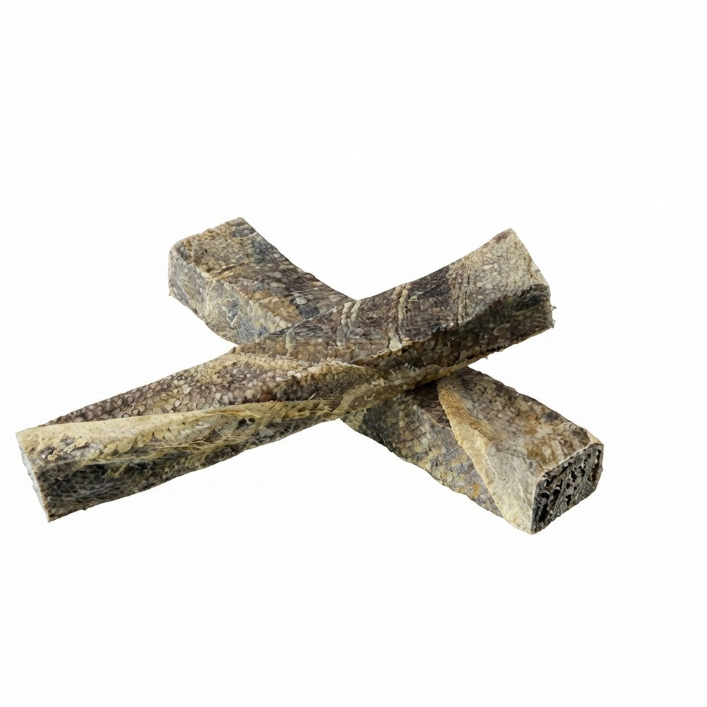 Essential Delights - unwiderstehlicher "Zahnreiniger" Snack 100% Kabeljau ohne Konservierungsstoffe