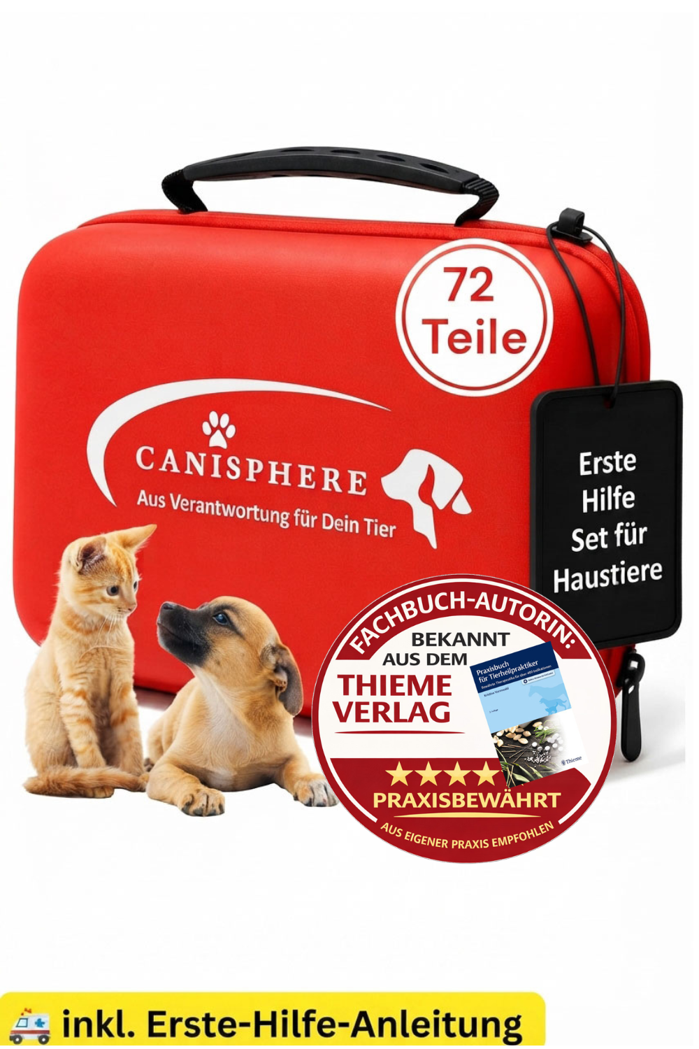 Erste-Hilfe-Box für Haustiere