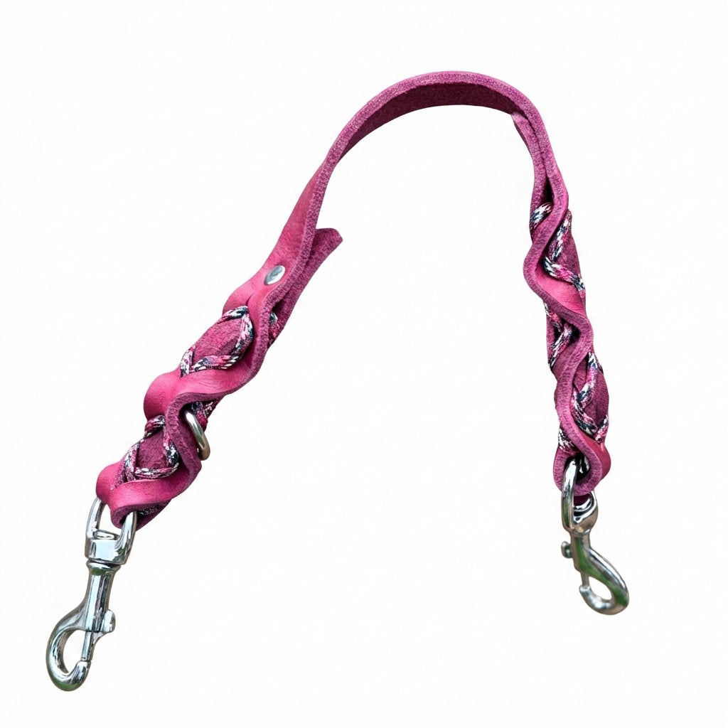 Hundetraining, Hundeleine, Hundesicherheit, Fettleder, Edelstahl