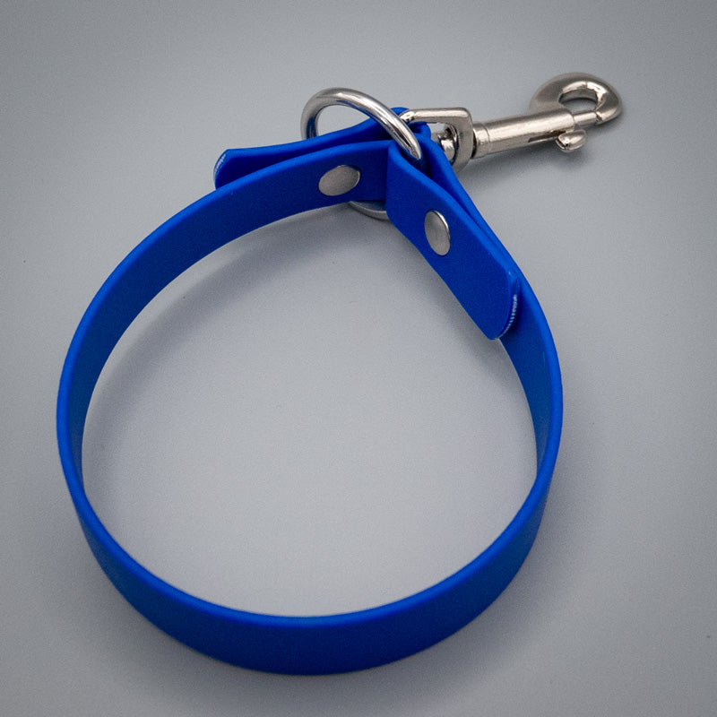 Leinenhalter aus Biothane mit Karabiner – in 5 Farben erhältlich, robust &amp; wetterfest zur sicheren Leinenaufbewahrung
