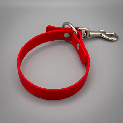 Leinenhalter aus Biothane mit Karabiner – in 5 Farben erhältlich, robust &amp; wetterfest zur sicheren Leinenaufbewahrung