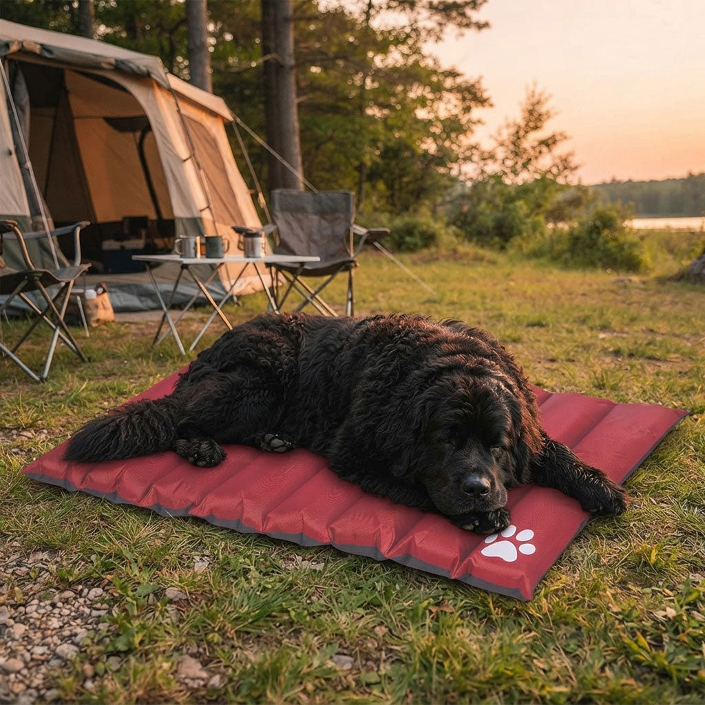 Strapazierfähige Outdoor-Wendematte  für Hunde