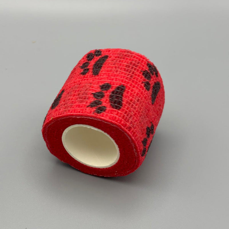 Elastische Vet Wrap – Selbsthaftende Bandage für Tiere aus Naturlatex