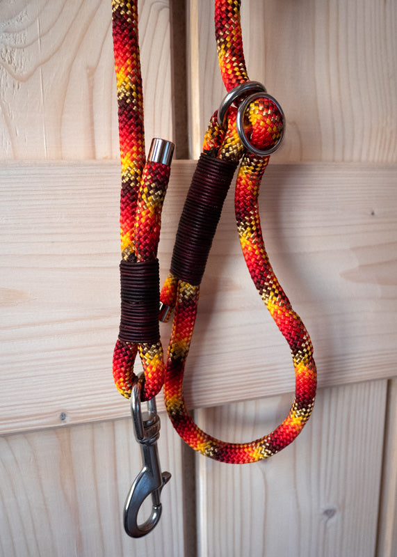 Retrieverleine,  3-fach verstellbar,  Zugstopp-Design