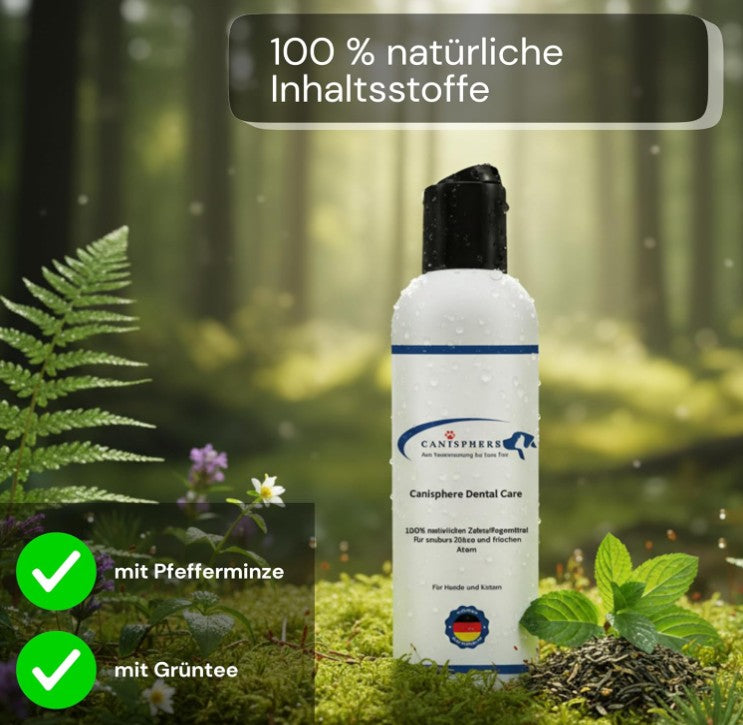 Zahngel, Karies, Zahnstein, Hund, Katze, Maulhygiene, Maulgeruch, Made in Germany, ohne Konservierungsstoffe